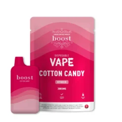 Boost Disposable THC Vape Pen – 3g – Cotton Candy (H)