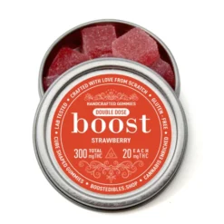 Boost Gummies 300mg THC (15x20mg) – Strawberry 300mg